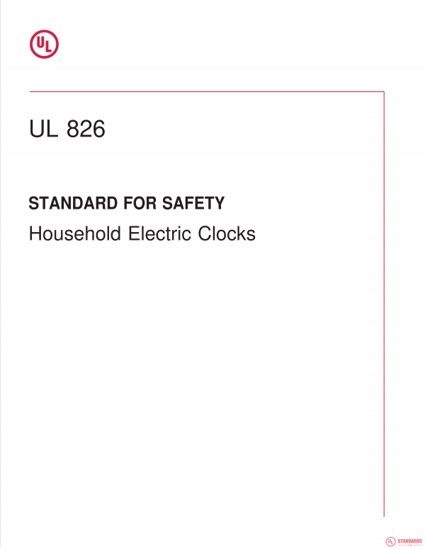UL 826 PDF UL 826 PDF